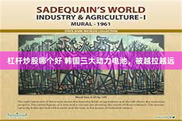 杠杆炒股哪个好 韩国三大动力电池，被越拉越远