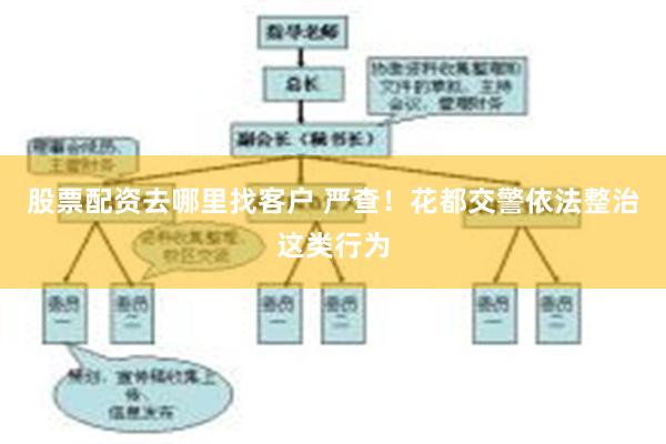 股票配资去哪里找客户 严查！花都交警依法整治这类行为
