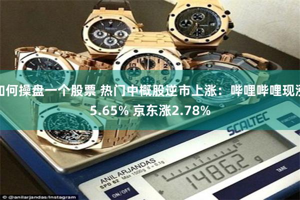 如何操盘一个股票 热门中概股逆市上涨：哔哩哔哩现涨5.65% 京东涨2.78%
